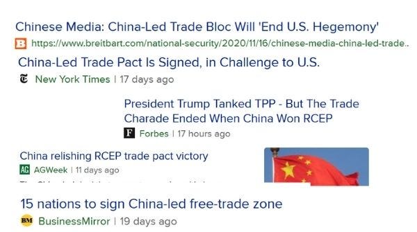 Breaking News Backgrounder #6 - The RCEP Trade Deal